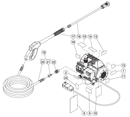 MITM CM-1250-0MEH replacement parts and breakdown